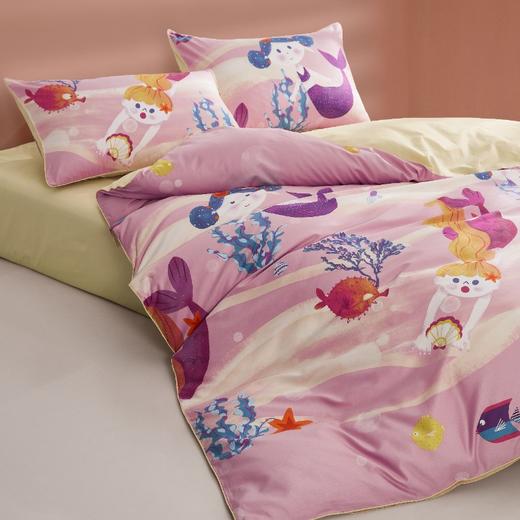恐龙 泡泡公主 全棉四件套 紫色 150×220cm 商品图2
