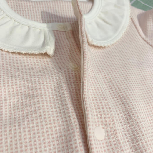 Cucutas女婴童连体服CY25AUW002粉白色调66#-80# 商品图6