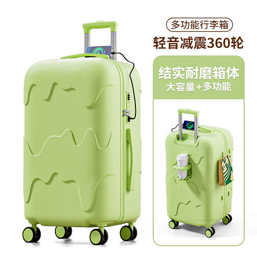 【大容量雪糕行李箱】28寸结实耐用加厚 20寸24密码旅行拉杆皮箱子 国庆假期出游  商品图11