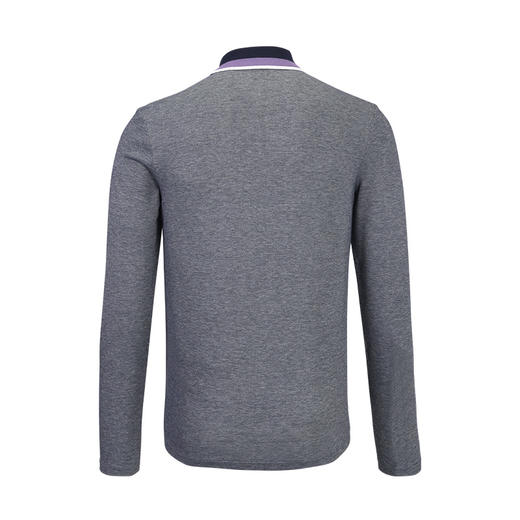 【超惠秒】BOSS 男士宽松款全棉长袖Polo T恤 11866 商品图6