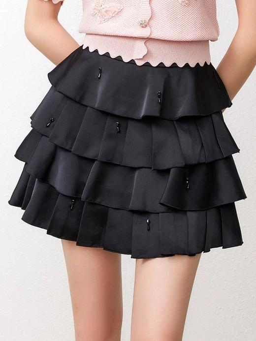 3楼FEXATA服饰(新百)     时尚多层荷叶边短裙 商品图1