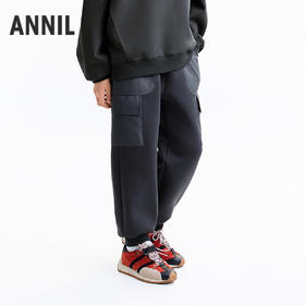 【实体店同款】男童全腰单裤秋季新款安奈儿童装AB536118