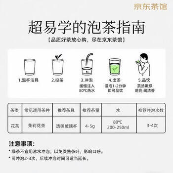 虎标茶叶香港品牌 特级茉莉花茶 240g京味茉莉礼盒 独立包装自饮送礼 /水饮冲调 /茗茶 /茉莉花茶 商品图0
