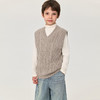 马克珍妮男女童复古文艺绵羊毛针织马甲2025年秋冬新款551810 商品缩略图1