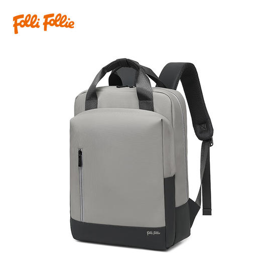 FolliFollie商务简约修身双肩包FF-D002A 商品图1