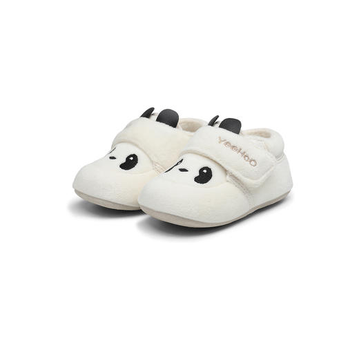 【商场同款】英氏婴儿步前鞋袜鞋熊猫绒布鞋秋冬保暖舒适新款 商品图4