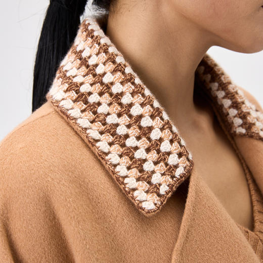 羊绒藏式大衣  SJF97W360N 商品图7