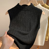 X5X2596-LY吊带背心女2025新款欧货女装气质立领无袖针织打底衫内搭坎肩上衣 商品缩略图3