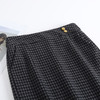 QYM 6322-Y小方格包臀裙开衩一步裙格纹半身裙 商品缩略图3