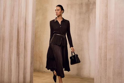 设计师系列褶皱套装衬衣 商品图2