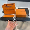 G408 L#V经典纯色皮带，经典LOGO扣头 商品缩略图1