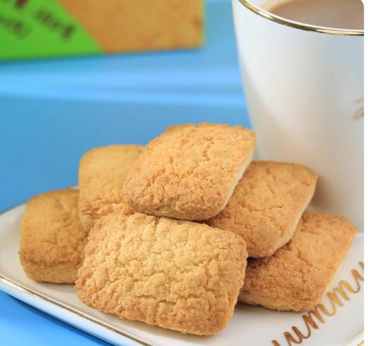 纯素山药黄芪曲奇饼干素零食酥脆不含五辛蛋奶独立小袋盒装 商品图0