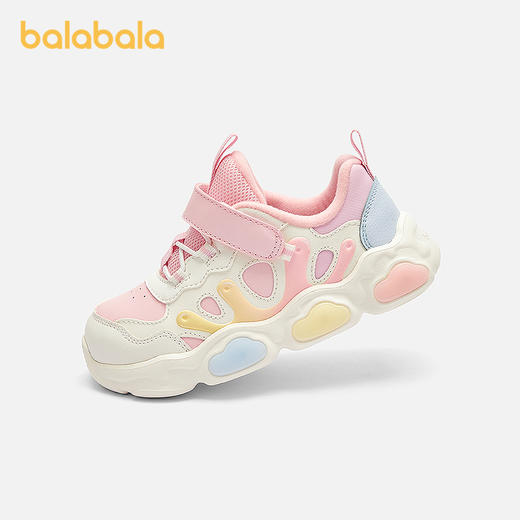 巴拉巴拉儿童稳步鞋女宝宝闪灯鞋可爱2025新秋冬鞋子 商品图0