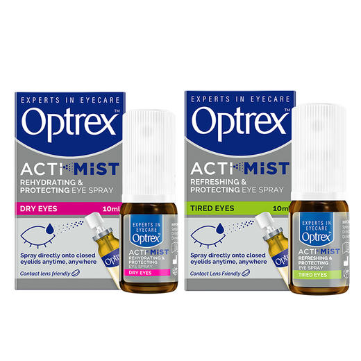 【宁波发】Optrex爱滴氏 眼干眼痒眼疲劳 润眼喷雾组合 商品图0