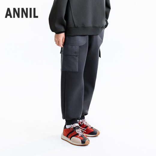 【实体店同款】男童全腰单裤秋季新款安奈儿童装AB536118 商品图1