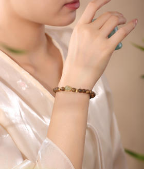 棋楠和田玉福禄手串 BCCSDIY03	【冯站长】