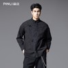 PINLI品立春季新款新中式盘扣立领夹克中国风提花休闲外套男B253104029 商品缩略图0