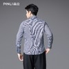 PINLI品立2025秋季新款千鸟格修身长袖衬衫男士商务休闲百搭衬衣GD253113051 商品缩略图2