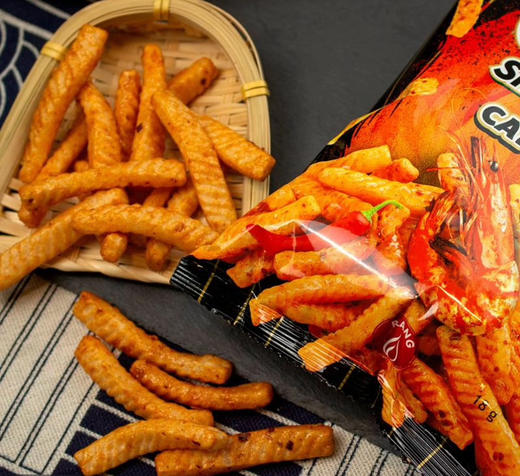 上好佳酱烤辣虾条 商品图0