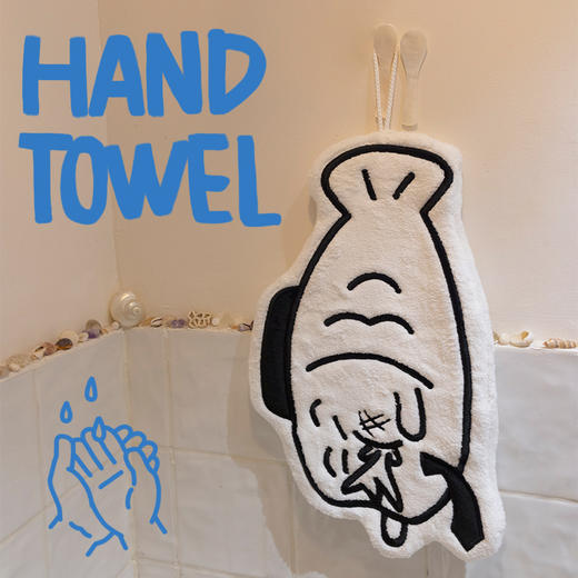 【自研文创】“职场工具箱”系列-擦手巾/钥匙扣 商品图3