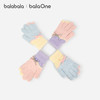 巴拉巴拉balaOne儿童手套女童五指撞色蝴蝶结2025年新款舒适保暖 商品缩略图0