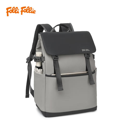 FolliFollie商务简约修身双肩包FF-D003A 商品图1