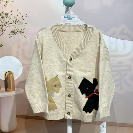 Cucutas幼童线衫CY25AUW741浅卡其/浅花灰90#-120# 商品图8