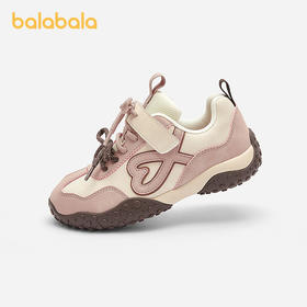巴拉巴拉童鞋女童运动鞋复古芭蕾风2025秋冬新款鞋子
