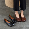 TN T6739-09懒人鞋真皮平底单鞋乐福鞋 商品缩略图2