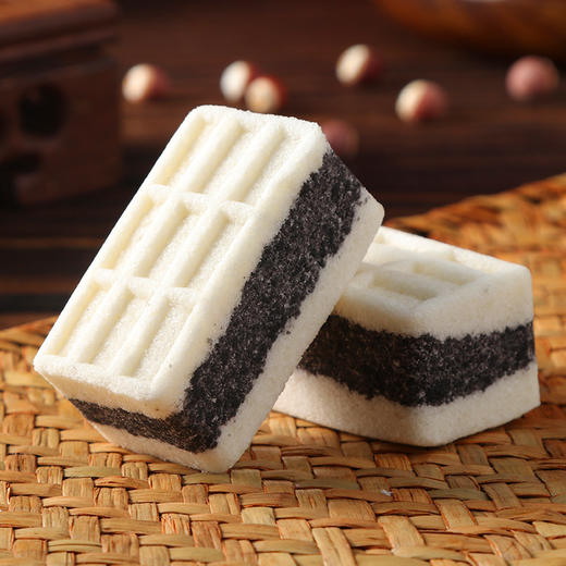 【健康食养！黑米芡实糕200g/袋】米香四溢，清香软糯，营养又美味！传统糕点代餐健康营养食品饱腹代早餐牛奶新搭档传统糕点心 商品图2