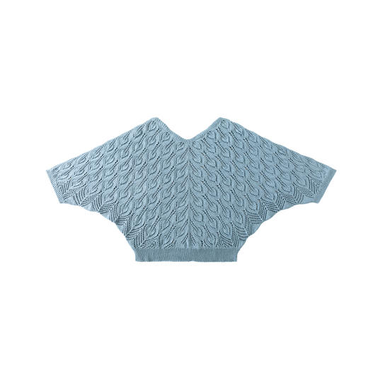 苏苏姐家雀羽罩衫手工diy棒针蕾丝亚麻半袖毛线团材料包 商品图4