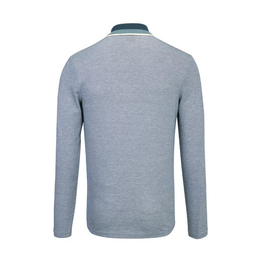 【超惠秒】BOSS 男士宽松款全棉长袖Polo T恤 11866 商品图2