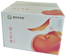 洛川富士苹果4.5kg，80-85#（18个左右）