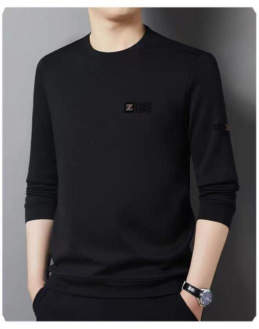 【孤品捡漏】微脏G01男款黑色Z加绒卫衣-喜出 商品图3