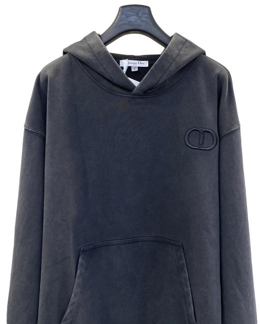 中性款logo刺绣棉质连帽卫衣010 商品图2