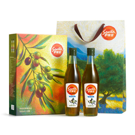 中粮萨维亚特级初榨橄榄油礼盒500ml*2 商品图5