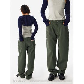 CryingCenter  速干工装直筒短胯神裤中腰运动不束缚 哭喊中心