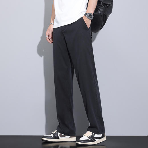 名派男士莱赛尔天丝休闲裤 商品图0