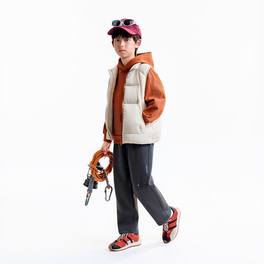 【实体店同款】男童羽绒马夹冬季新款安奈儿童装AB542108 商品图3