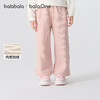 巴拉巴拉balaOne童装女童加绒直筒儿童裤子2025冬装新款保暖百搭 商品缩略图1