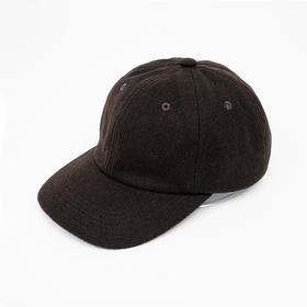KIJIMA TAKAYUKI MELTON 6PANEL CAP 男女中性款羊毛六片鸭舌帽