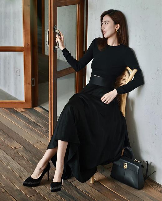 诺贝达轻奢水钻高跟鞋晚宴婚礼优雅婚鞋尖头细跟浅口单鞋 商品图3