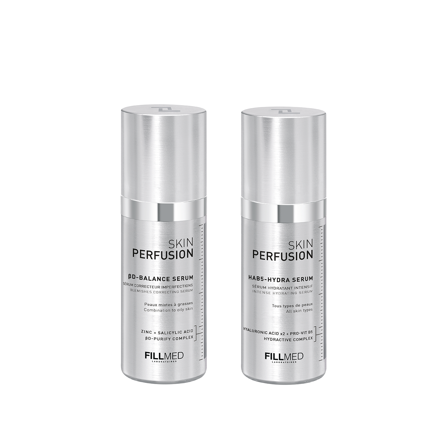 【HAB5精华 预售7天陆续发货】菲欧曼 BD净透平衡精华30ml(28年2)+HAB5急救灌注水光针精华30ml(2026年9)  混合皮 适合南方