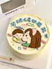 多款式~妈妈手绘蛋糕-低糖处理无添加 商品缩略图1