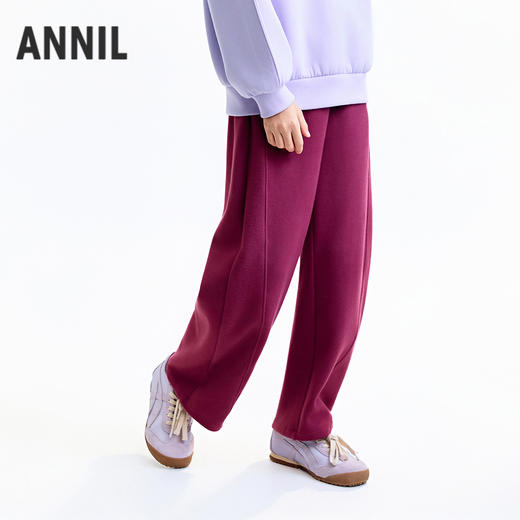 【实体店同款】女童全腰针织裤秋季新款安奈儿童装AG536169 商品图2