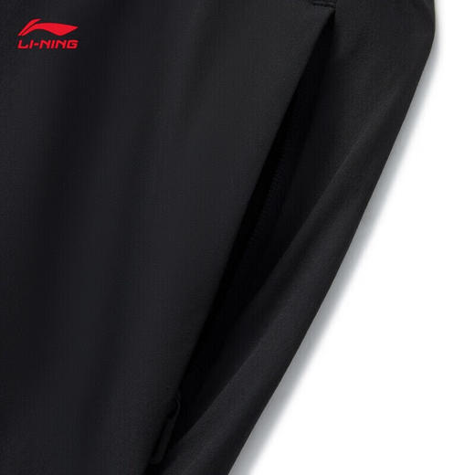 李宁反光速干凉爽束脚运动长裤女2025夏季新款简约大方AYKV130 商品图4