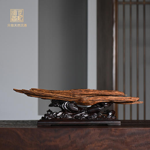 天然达拉干沉香原材摆件 350克 SP11966 商品图0