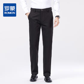【含绵羊毛】罗蒙男士春秋休闲裤直筒百搭商务男西裤保暖通勤长裤