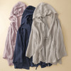 GYH 2891轻盈凉感连帽系带休闲上衣 商品缩略图0