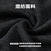 NPC潮牌亚麻混纺半开襟拉链卫衣男立领廓形落肩上新秋季NP57ST16 商品缩略图4